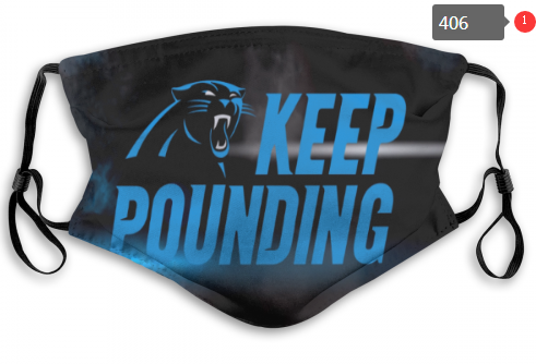 NFL Carolina Panthers #6 Dust mask with filter